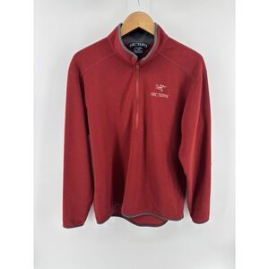 Arc'teryx Half-Zip Waffle Fleece Sz L Polartec Gorpcore Dadcore Vintage **Read